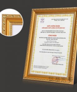 Khung bằng khen a3 mặt kính