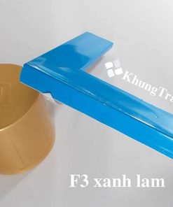 phào khung tranh F3 xanh lam nghiêng