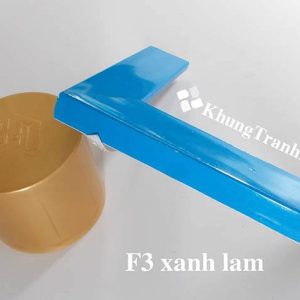 phào khung tranh F3 xanh lam nghiêng