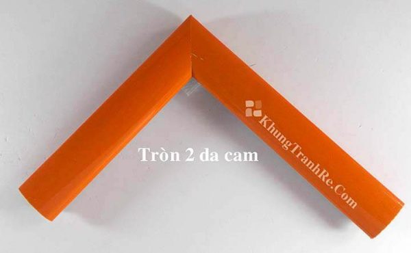 phào khung tranh tròn 2 da cam