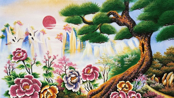 tranh da quy phong khach 125