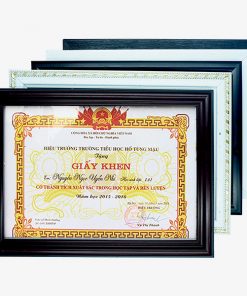 Khung bằng khen 26x36cm chuẩn