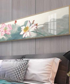 tranh hoa sen MM0146