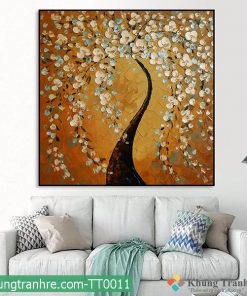 Bức tranh cây hoa nghệ thuật TT0011