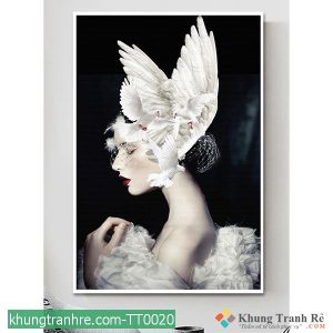 Tranh cô gái nghệ thuật TT0020
