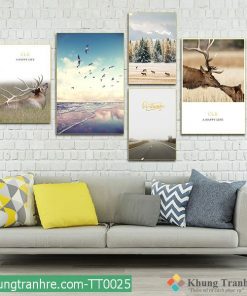 bộ 5 tranh thiên nhiên bắc âu tt0025