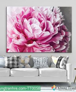 tranh hoa mẫu đơn TT0058