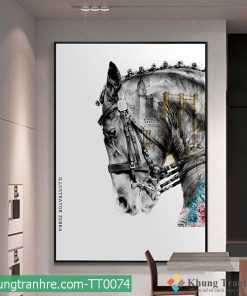 tranh ngựa TT0074