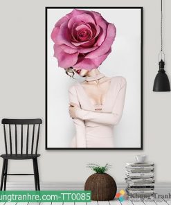 tranh cô gái nghệ thuật TT0085