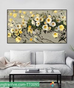 Tranh hoa poppy vẽ TT0095