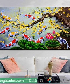 tranh cửu ngư quần hội TT0115