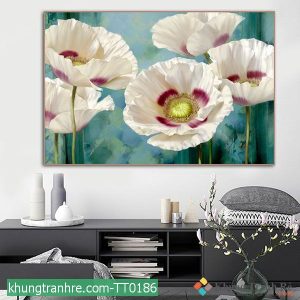 Tranh canvas hoa vẽ canvas TT0186