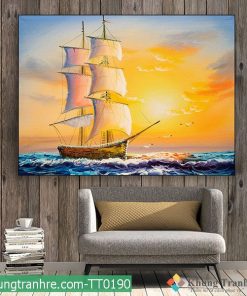 Tranh tráng gương thuận buồm xuôi gió