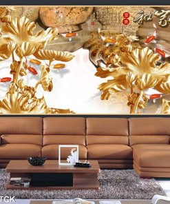 Tranh cá chép hoa sen