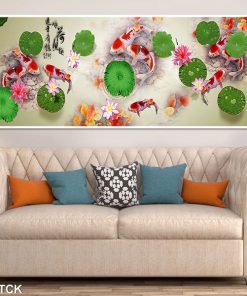 tranh cửu ngư quần hội TT0632