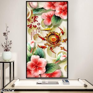 Tranh cửu ngư quần hội TT0674