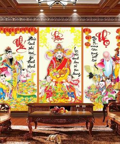 bức tranh phúc lộc thọ ý nghĩa TT0416