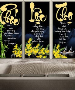 Tranh Phúc - Lộc - Thọ mang nhiều ý nghĩa sâu sắc