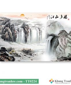 tranh phong cảnh thủy mặc TT0224