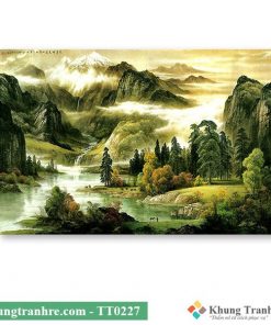 tranh phong cảnh thủy mặc TT0227