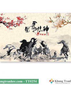 Tranh tráng gương mã đáo thành công