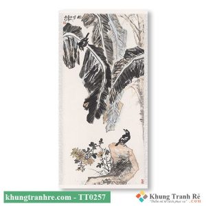 Tranh thủy mặc nhật bản thiên nhiên tuyệt đẹp TT0257