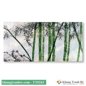 Tranh thủy mặc hiện đại rừng trúc TT0263
