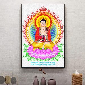 Tranh phật nam mô thiện danh xưng cát tường vương như lai TT0318