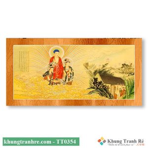 Tranh phật 3 vị bồ tát TT0354