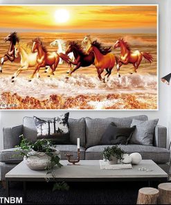 Tranh tráng gương mã đáo thành công