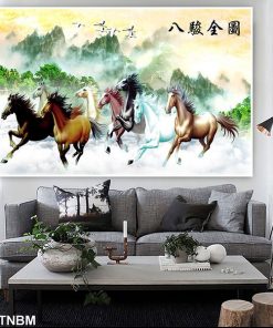 Tranh tráng gương mã đáo thành công