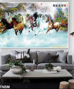 Tranh tráng gương mã đáo thành công