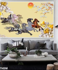 Tranh tráng gương mã đáo thành công