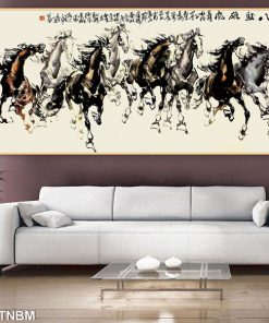 Tranh tráng gương mã đáo thành công