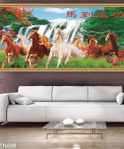 Tranh tráng gương mã đáo thành công