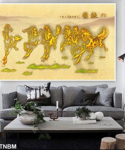 Tranh tráng gương mã đáo thành công