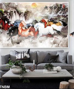 Tranh tráng gương mã đáo thành công