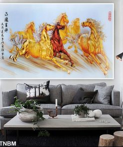 Tranh tráng gương mã đáo thành công