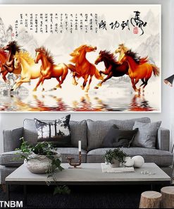 Tranh tráng gương mã đáo thành công