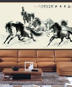 Tranh tráng gương mã đáo thành công