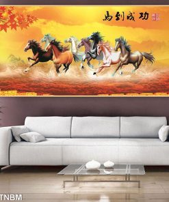 tranh tráng gương mã đáo thành công TT0788