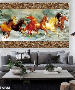 Tranh tráng gương mã đáo thành công