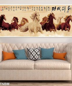 Tranh tráng gương mã đáo thành công