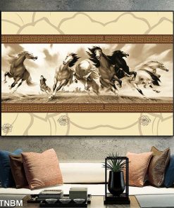 Tranh tráng gương mã đáo thành công