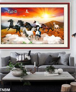 Tranh tráng gương mã đáo thành công