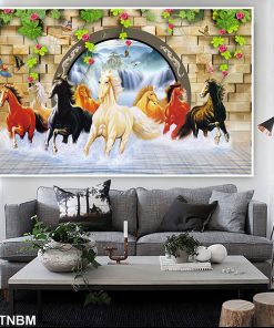 Tranh tráng gương mã đáo thành công