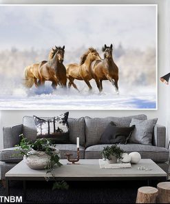 tranh tráng gương mã đáo thành công hiện đại TT0818