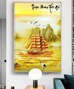 Tranh tráng gương thuận buồm xuôi gió
