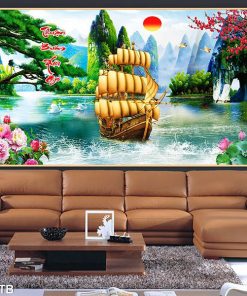 Tranh tráng gương thuận buồm xuôi gió