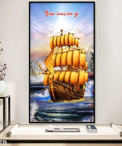 Tranh tráng gương thuận buồm xuôi gió